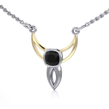 Blaque Triangle Necklace MNC098 - Jewelry